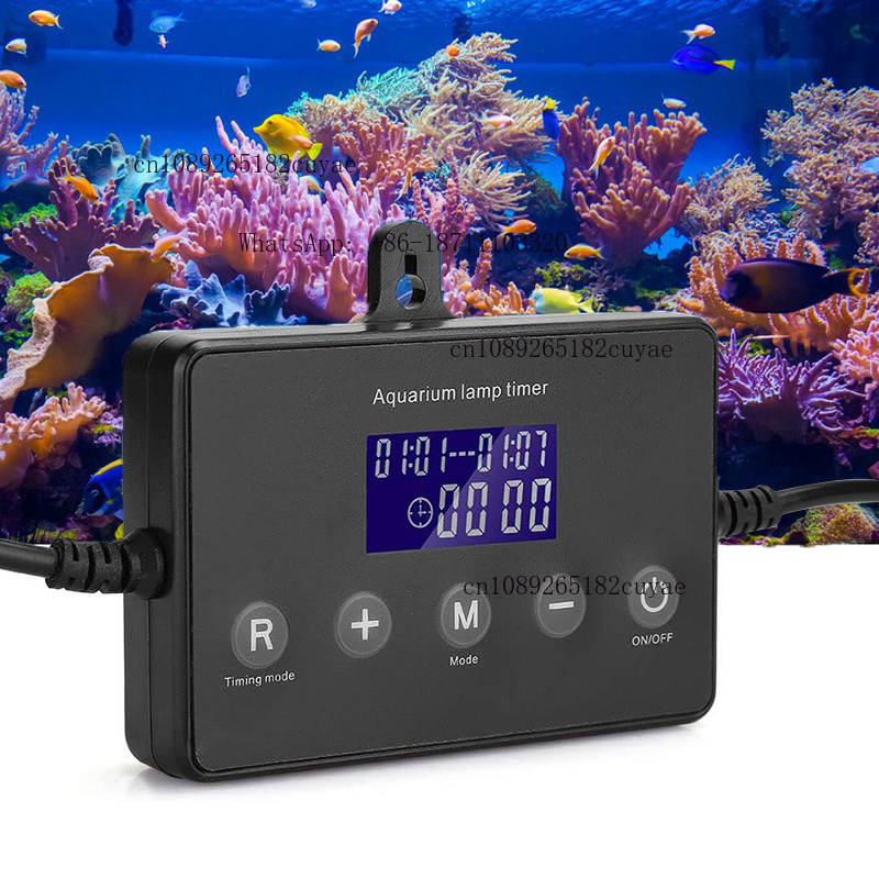 Marine Aquarium Timing - 水槽タイマー海洋水槽LEDライト調光コントローラーライトサンライズサンセットモジュレーター水槽インテリジェントタイミング調光