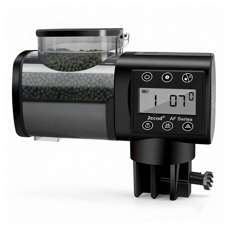 Marine Aquarium Timing - ジェバオ水槽＆マリンタンク自動スマートタイミングフィーダー、インテリジェント水槽給餌器（魚タンク、魚鉢用アクセサリー）