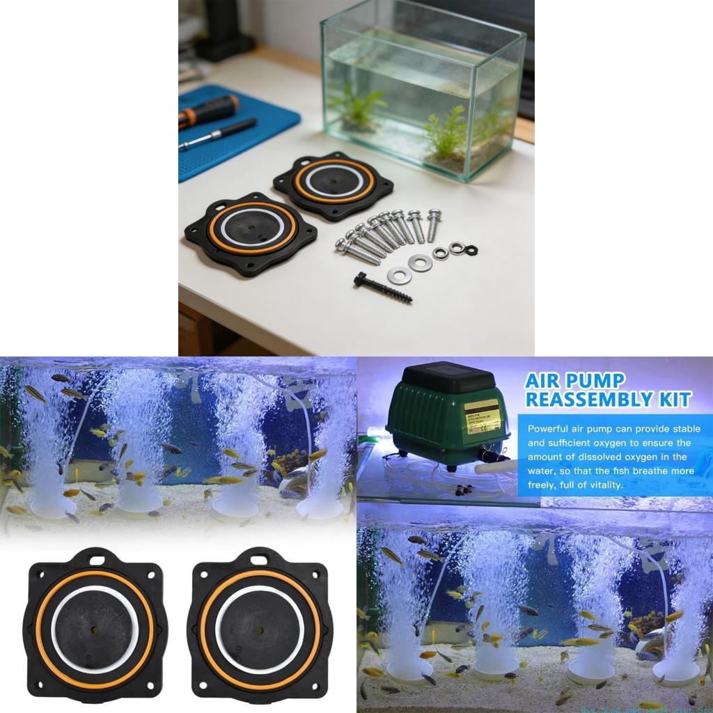 Marine Aquarium Essentials - 581C 海洋環境空気ポンプ耐久性のある柔軟なゴムのための代替部品
