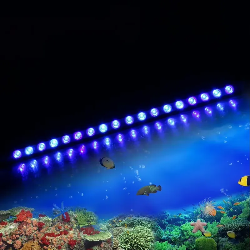 Marine Aquarium Timing - 調光機能付きタイマーLED水槽ライト、海水魚・サンゴ礁・水草水槽用、60cm・90cm・120cm、カスタマイズ可能なスペクトル、サンゴ礁用