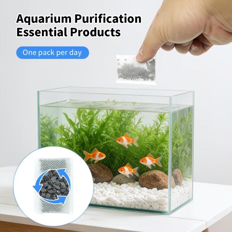10/20/40 個水族館活性炭バッグ水槽フィルターメディア - Activated Carbon Bag のレビューと価格