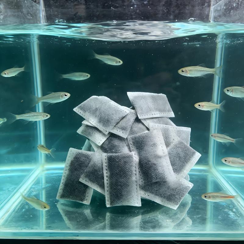 10/20/40 個水族館活性炭バッグ水槽フィルターメディア - Activated Carbon Bag のレビューと価格