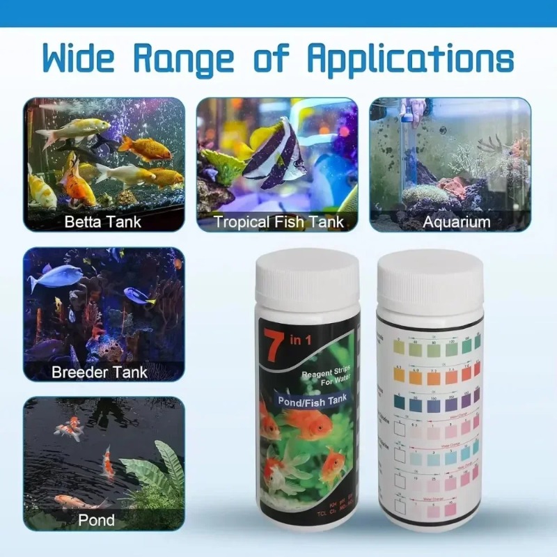 ホットセール水槽テストストリップPHテストストリップ水質魚タ - Marine Aquarium Test Kit のレビューと価格
