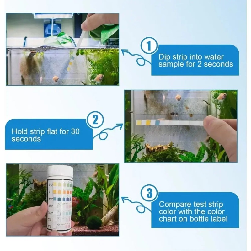 ホットセール水槽テストストリップPHテストストリップ水質魚タ - Marine Aquarium Test Kit のレビューと価格