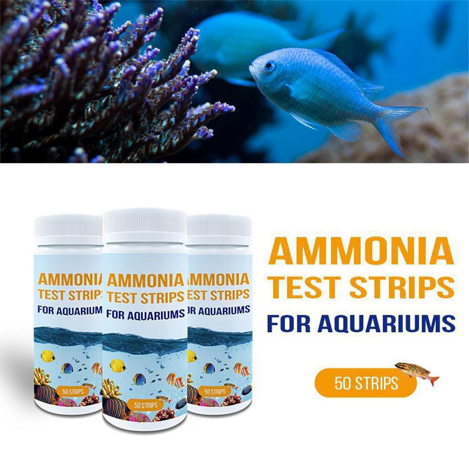 水槽用アンモニアテストストリップ 安全なラボグレード水質検査 - Marine Aquarium Test Kit のレビューと価格