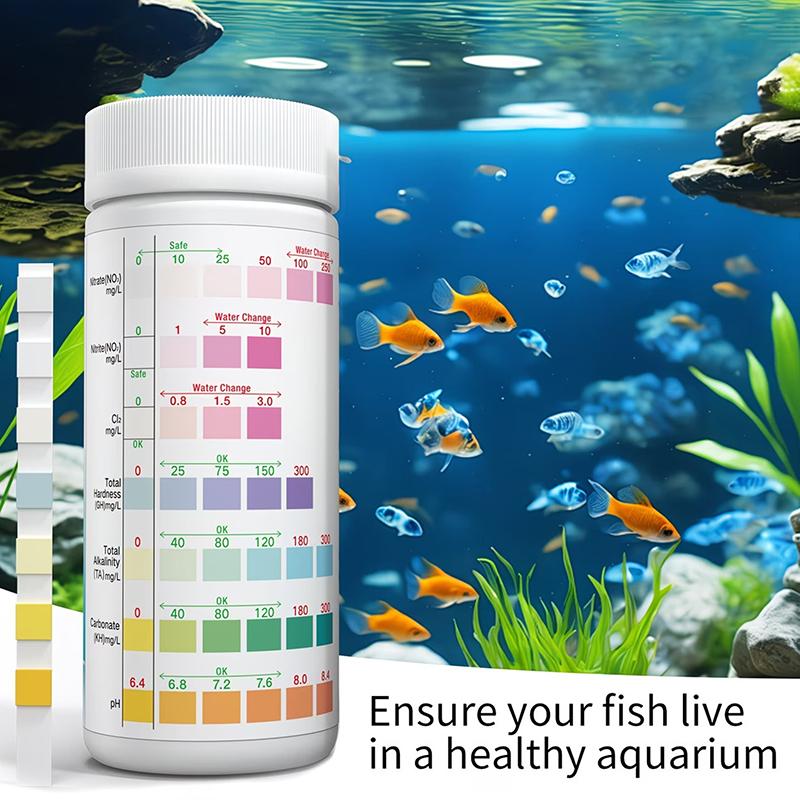 新しい水槽水質検査試験紙、プール・スパ・池の水質検査キット、 - Marine Aquarium Test Kit のレビューと価格