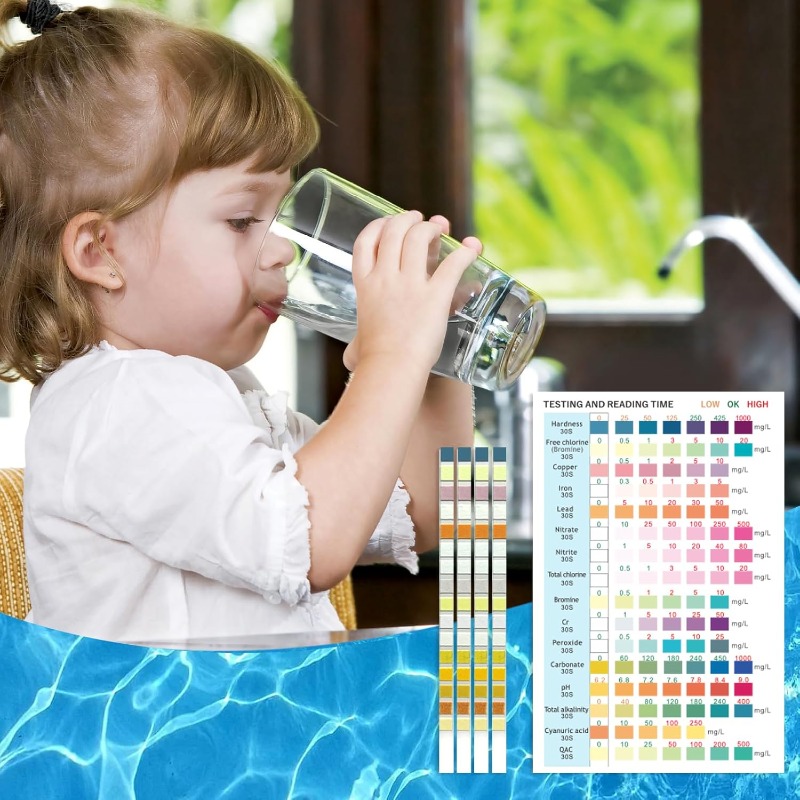 水槽用テストストリップ 淡水PH水質検査キット 魚タンク用  - Marine Aquarium Test Kit のレビューと価格