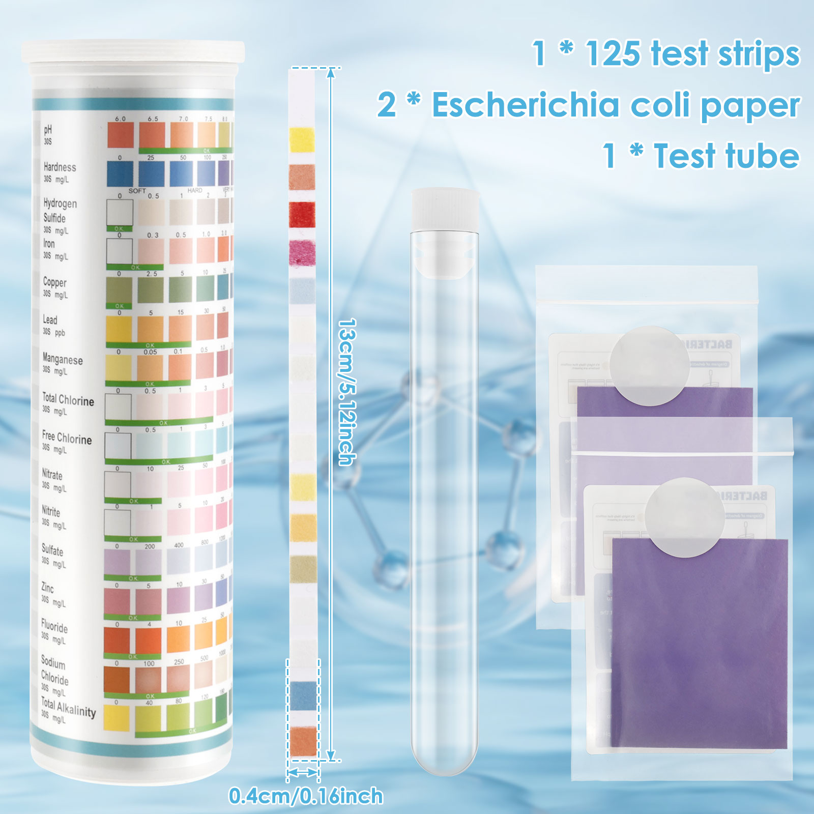 100/125 個水族館テストストリップ 5-17 で 1  - Marine Aquarium Test Kit のレビューと価格